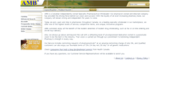 Desktop Screenshot of ambwholesale.com